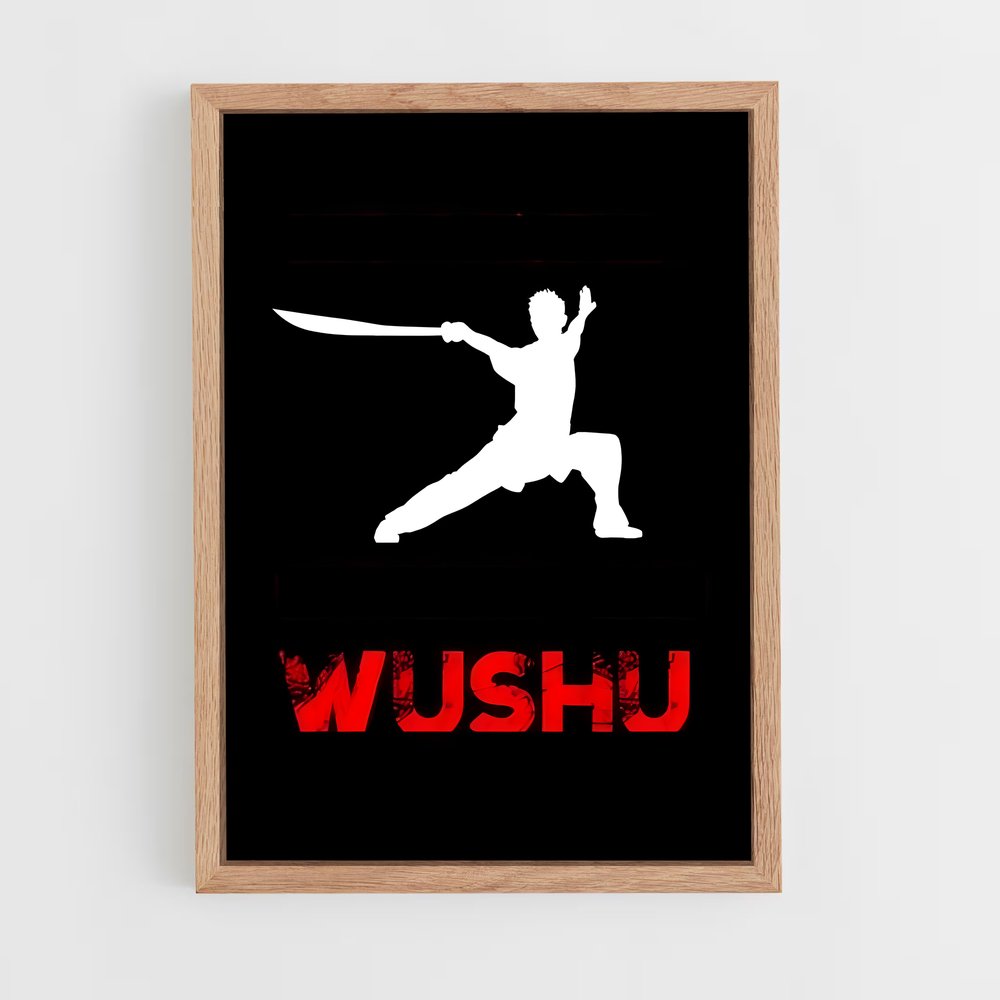 Poster L'Art du Wushu – affiche Kung Fu (vue 4)